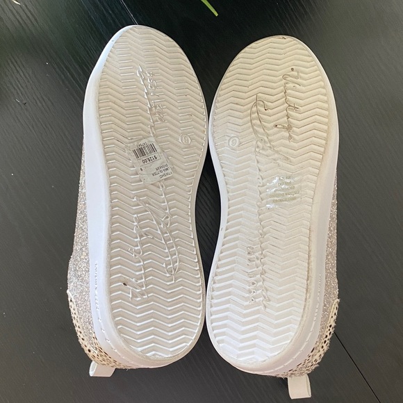 Vintage Havana Glittery Beige Sneakers - Picture 4 of 5